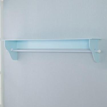 Imagem de Prateleira Porta Fraldas com varão 60cm - Várias cores - era uma vez b