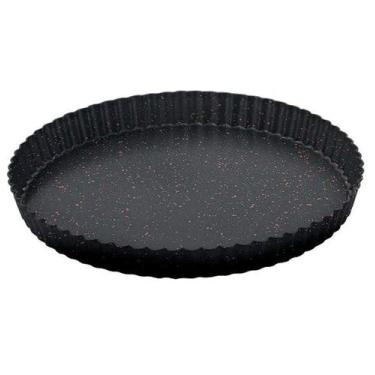 Imagem de Forma Fundo Removível Mimo ASS23376 Redonda Aço Carbono Preto - Mimo S