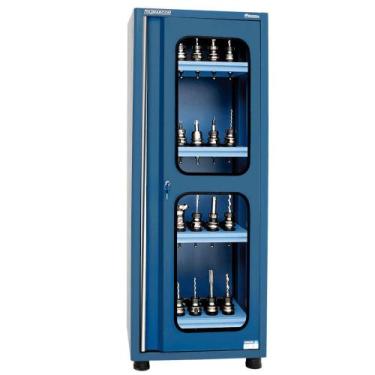 Imagem de Armário para ferramentas suporte de 80 porta-cones com 4 prateleiras -