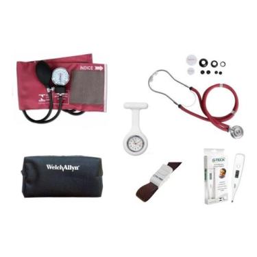 Imagem de Kit Para Estágio De Enfermagem Completo - Premium,  Vinho