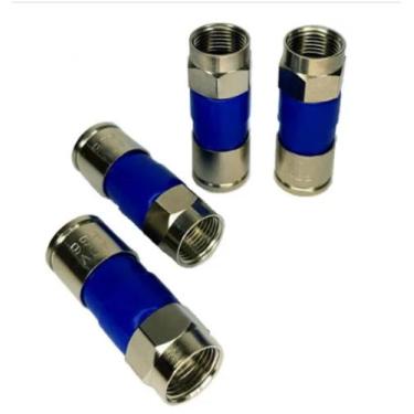 Imagem de Conector de Compressão RG6 -  Pacote 50 peças. - IMP