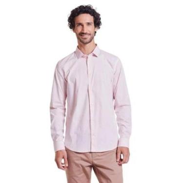Imagem de Camisa Masculina Reserva Enxuto Colors Rosa-Masculino