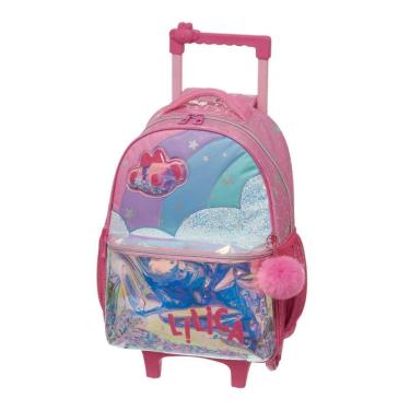 Imagem de Mochila Rodinhas Lilica Ripilica Holográfica Escolar Passeio