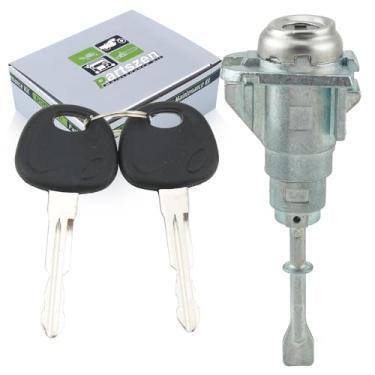 Imagem de partszen 81970-2HA00 81970-F0000 Cilindro de fechadura de porta elétrica com 2 chaves Conjunto de fechadura de porta do lado esquerdo adequado para Hyundai Elantra 2006-2020