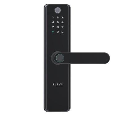 Imagem de Fechadura Digital Biométrica De Embutir Elsys ESF-DE5100I, PRETO