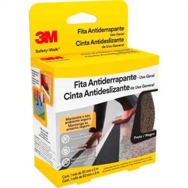 Imagem de Fita Antiderrapante 3M Preta 50Mm X 5M