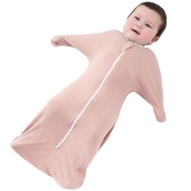 Imagem de Aomloge Saco de dormir para bebês PuppyPaws, faixa de transição, saco de dormir de 3 a 6 meses, cobertor vestível para bebês com zíper bidirecional, cueiros para recém-nascidos no verão, 95% raiom