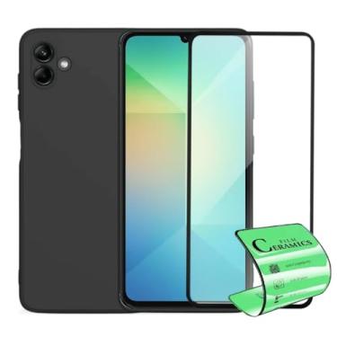 Imagem de Capa Anti Impacto Aveludada e Película Cerâmica 5D 9D Compatível Samsung Galaxy A06