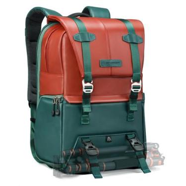 Imagem de Estojo para Câmera K&F Concept 20L - Grande Capacidade em Couro PU