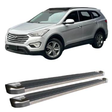 Imagem de Estribo Grand Santa Fé 2013 2014 2015 2016 2017 2018 Prata - C&K