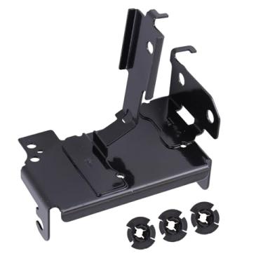 Imagem de Zcargel Conjunto de suporte de radar suporte de radar adequado para Honda para Civic EX-L EX SE LX FC1 FC7 2016-2018 Suporte de radar frontal com clipe de montagem de alinhamento substitui 36806TLAA01