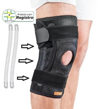 Imagem de Joelheira ortopedica de Compressão Ortopédica Articulada com ANVISA Ap