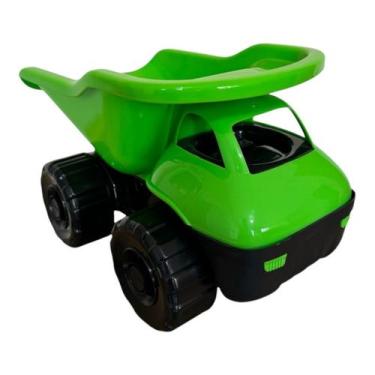 Imagem de Caminhão de Brinquedo Bravus - Carrinho Verde - NoBrand