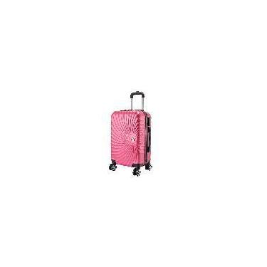 Imagem de Mala de Viagem Bordo 10kg Eagle Em Abs C/ Rodinhas 360º AS65, Rosa mel