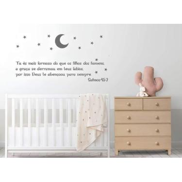 Imagem de Adesivo De Parede Salmos 45:2 - Lojinha Da Luc Adesivos