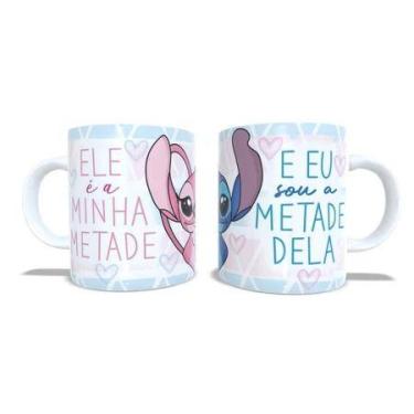 Imagem de Caneca Personalizada Stitch Com Café Sem Café (vários modelos) - loja 