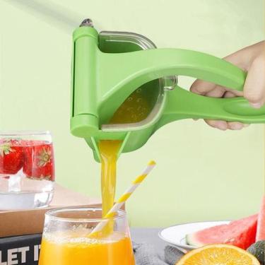 Imagem de Espremedor de Frutas Manual para Laranja SNH40 Snel Home, Verde, Grand