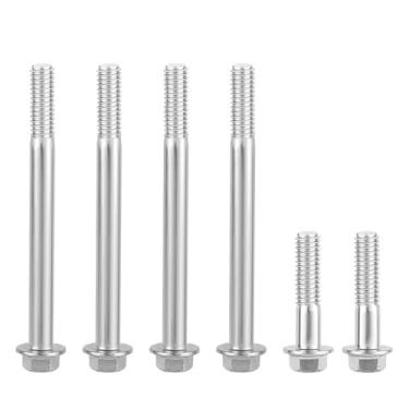 Imagem de Tinoaly Kit de 6 Peças Parafusos de Arranque do Motor LS, para Todos Os Motores da Série LS GM 1997-2014 (LS1-LS3 LS6 LQ9 L92 L99 LQ4 LR4 L33) para Camaro Corvette Silverado 4,8L 5,3L 6,0L 6,2L