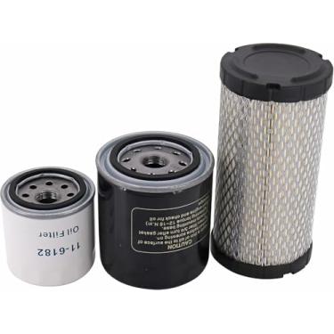 Imagem de JEENDA Conjunto de filtros 11-6182 11-9059 11-9342 Compatível com Thermo King Tripac APU ou Evolution Oil Air Fuel Filter