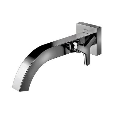 Imagem de Torneira de Parede para Lavatório DocolCity Grafite Polido