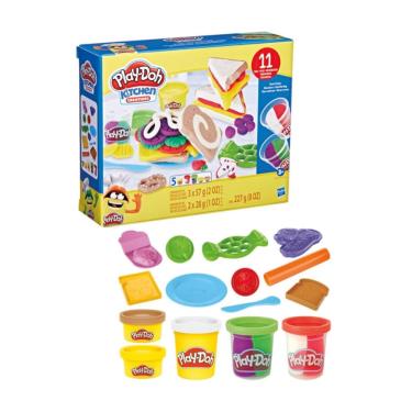 Imagem de Massa de Modelar Play Doh Sanduíches Coloridos - Hasbro