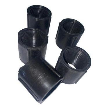 Imagem de Kit 5 luva pvc 1 1/2 preta - SEMELHANTE