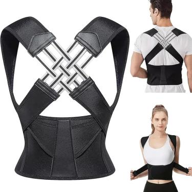 Imagem de Colete Apoio Para Correção De Postura Cinta Coluna Vertebral