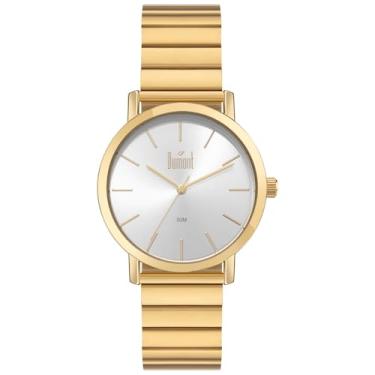 Imagem de Relógio Dumont Masculino Traveller Dourado - DU2035MPA/4K