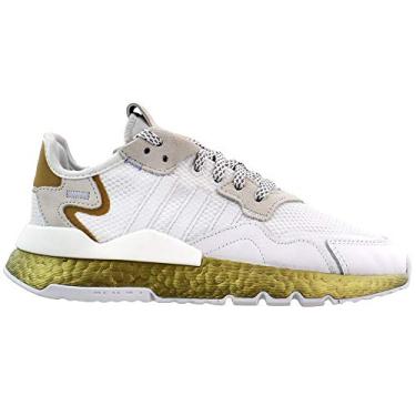 Imagem de adidas Nite Jogger W Footwear White/Periwinkle/Gold Metallic 7.5 B (M)