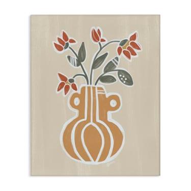 Imagem de Stupell Industries Design de arte de parede em tela de buquê de flores Sabrina por Beki Marquardt, 20 x 16