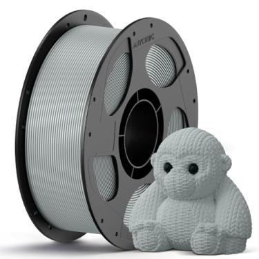 Imagem de ANYCUBIC Filamento PETG 1,75 mm, filamento de impressora 3D, precisão dimensional +/- 0,02 mm, dureza excepcional, impressão com a maioria das impressoras 3D FDM, carretel reutilizável de 1 kg, cinza