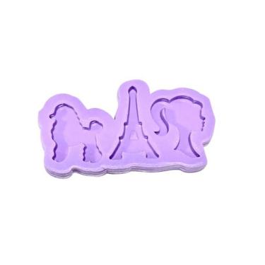 Imagem de F1393 molde de silicone barbie confeitaria biscuit - confeitaria dos m