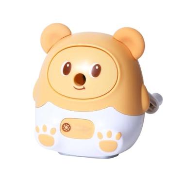 Imagem de Apontador de lápis para estudantes, criativo, infantil, primário, apontador de lápis, mini portátil (ursinho pequeno)