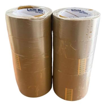 Imagem de Fita Adesiva Marrom 45Mm X 100 Metros - 10 Unidades