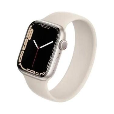 Imagem de Pulseira De Silicone Elástica Para Apple Watch Ultra 44mm 40mm 49mm 41