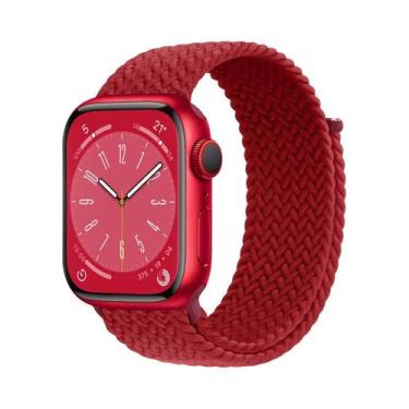 Imagem de Pulseira Trançada Solo Loop Para Apple Watch De 40mm 41mm 42mm 44mm 45