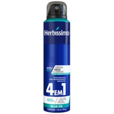 Imagem de Desodorante Aerossol Herbíssimo Blue Ice 150 Ml - Dana
