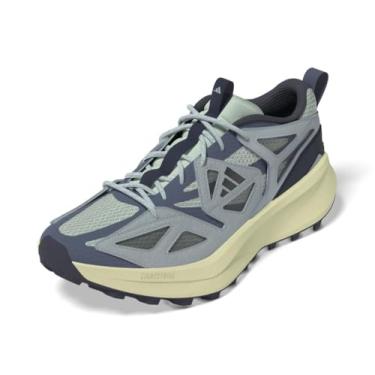 Imagem de adidas Tênis esportivo feminino Kantai Trail, Halo Mint/Shadow Navy/Wonder Blue, 41