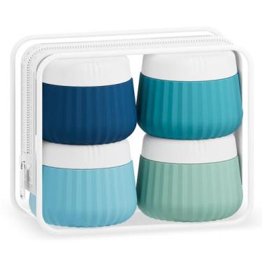 Imagem de Contêineres de viagem Mrsdry para produtos de higiene pessoal, pacote 