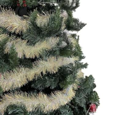Imagem de Festão De Natal Enfeite Decoração Natalina Tradicional Ou Metalizado - Diversas Cores E Tamanhos (FURTA-COR, 4 METROS)
