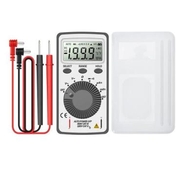 Imagem de Multímetro Digital Profissional ANENG AN101 para Medição de Corrente e
