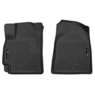 Imagem de Husky Liners 52191 serve para 2017-19 Hyundai Elantra X-act Tapetes dianteiros, pretos