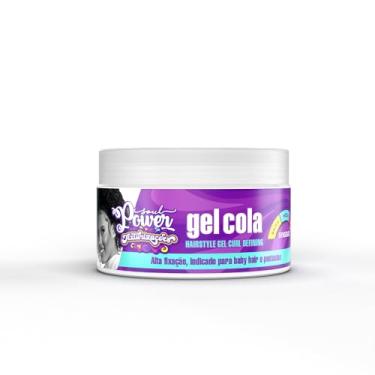 Imagem de Gel Cola Texturizações Soul Power - Alta Fixação para Penteados e Baby Hair - 250g