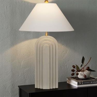 Imagem de OUFULA Luxo Americano Criativo Lâmpada de Mesa Para Sala de Estar Quarto Estudo Villa Hotel Cama Mesa Luz (Estilo 211)