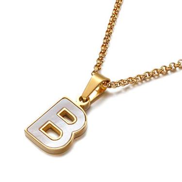 Imagem de 1 colar feminino banhado a prata, brilhante, acabamento em dois tons, joia fina, presente para mamãe, 45cm, Cobre, Sem Pedra Preciosa