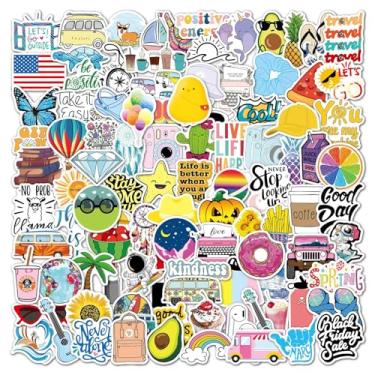 Imagem de 100 pçs PVC impermeável bonito desenho animado guitarra mala exterior decorativo scrapbooking carimbar adesivos autoadesivos para papelaria, diário, confecção de cartões