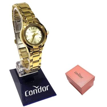 Imagem de Relógio Condor Feminino Analógico Dourado Mini Co2035Neh/4X