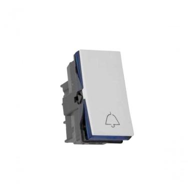Imagem de Pulsador Campainha 2a 250v B.parafuso 1m Branca 611002bc