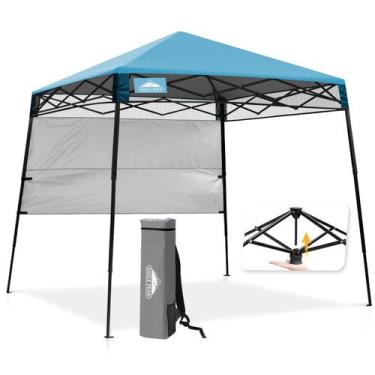 Imagem de Tenda dobrável com dossel independente Shelter EAGLE PEAK 8x8 azul