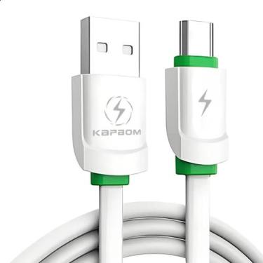 Imagem de Cabo de 1 metro Tipo C para USB Flexível resistente com qualidade Prem